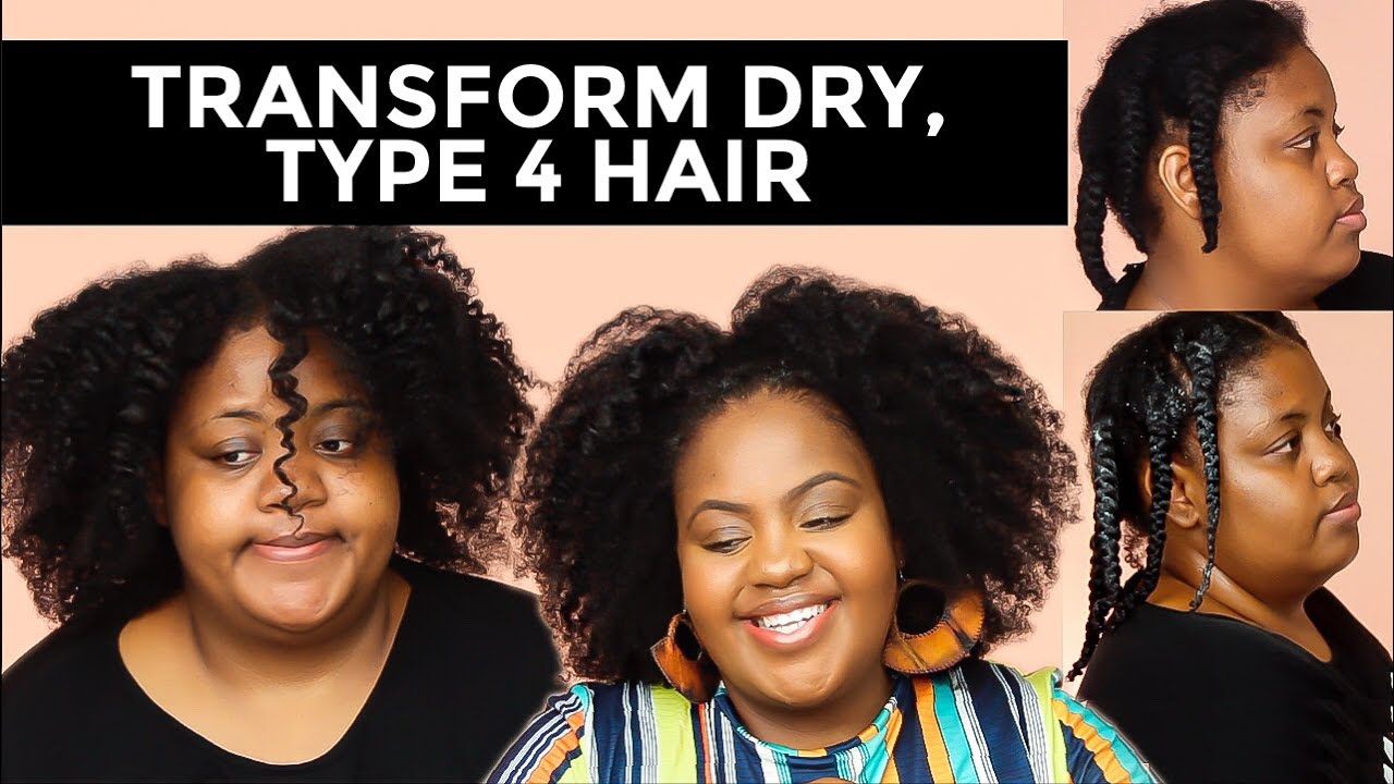 THESE PRODUCTS SAVED MY DRY HAIR! | Moisturizing TYPE 4 Natural Hair for Moisture & Length Retention