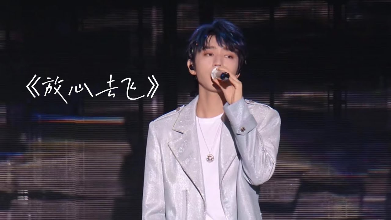 【TFBOYS 王俊凱】高清 2023年TFBOYS十周年演唱會直播合唱小虎隊經典歌曲《放心去飛》小凱 希望你能一直朝著自己的理想 放心去飛【Karry Wang Junkai】