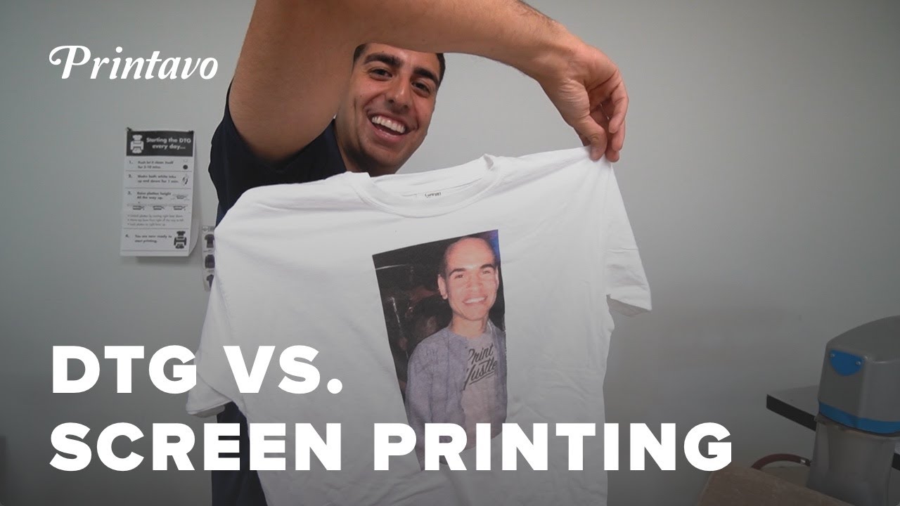 DTG vs. Screen Printing | Pros, Cons, How Much It Costs