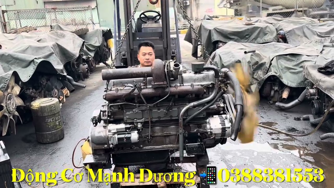 Động Cơ HuynDai 6D16 tubo đời Cơ giới hàng víp ae có nhu cầu alo mình nhé 🥰