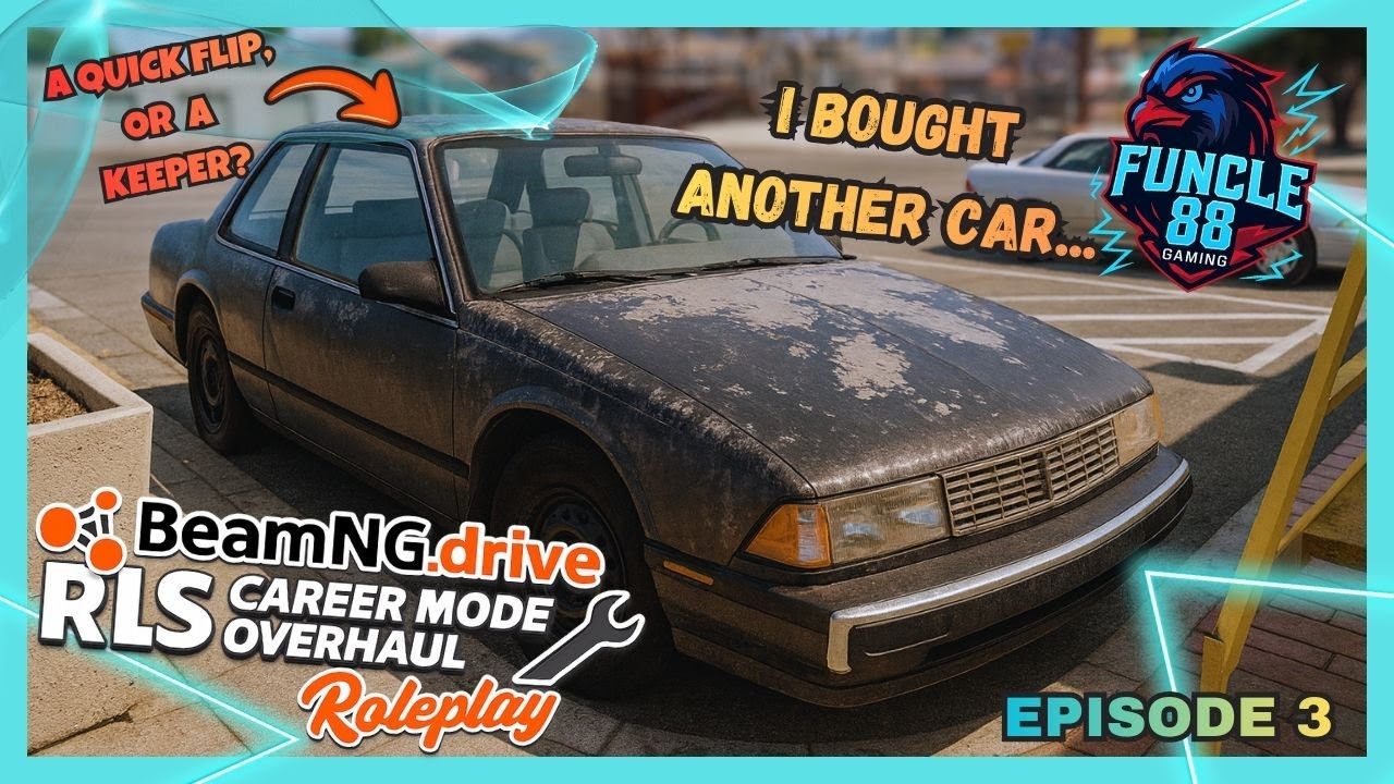 BeamNG.drive Career Roleplay | I bought another car | Episode 3