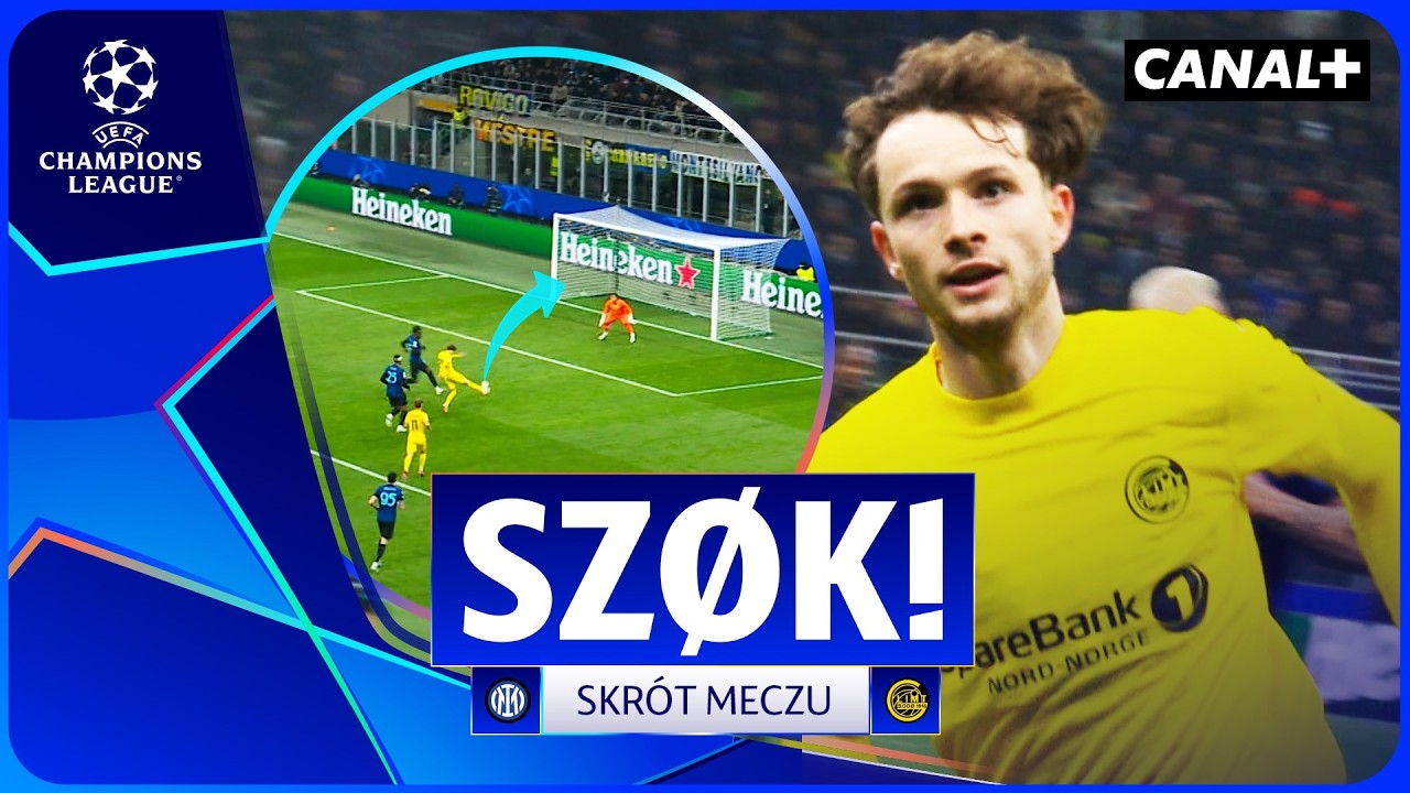 NORWEGOWIE ZMROZILI MEDIOLAN! NIEBYWAŁY MECZ! INTER - BODØ, SKRÓT MECZU