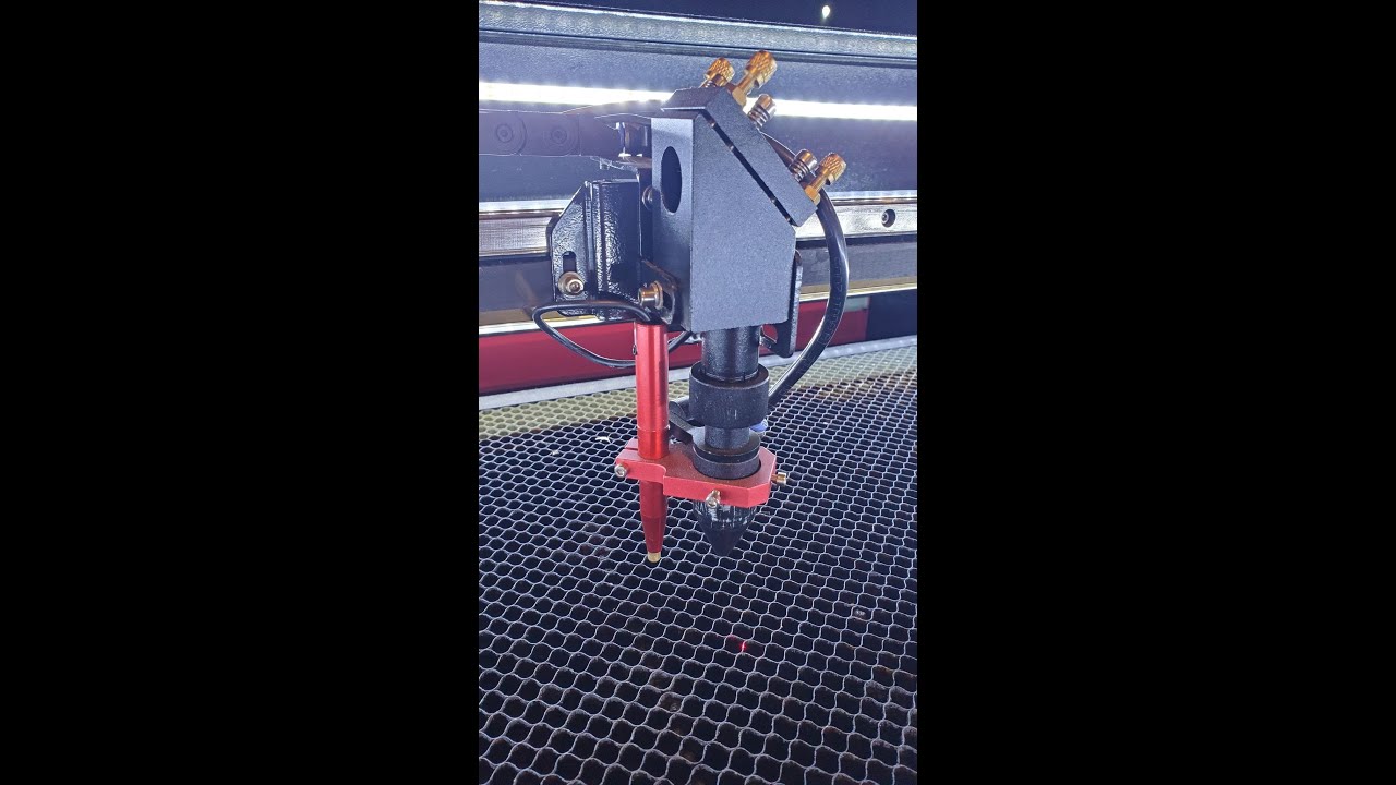Setup Auto Focus Parameters for Ruida controlled Laser