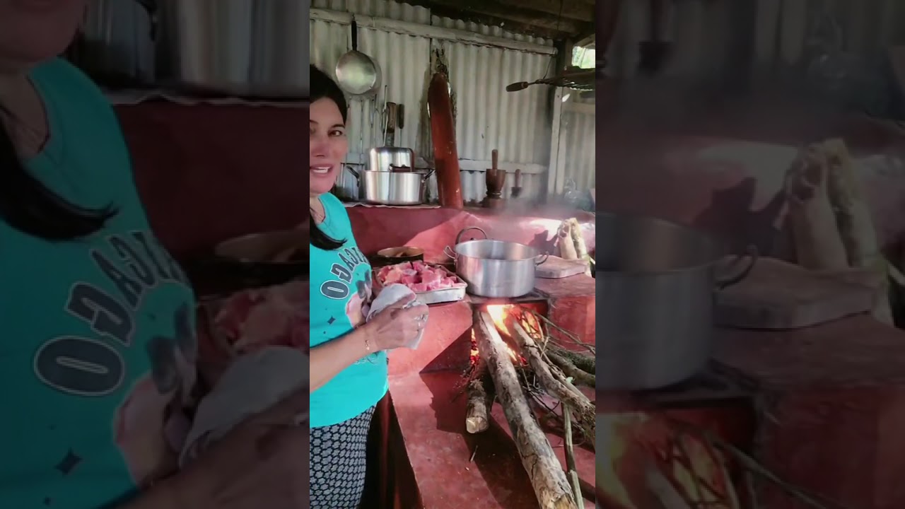 Carne de lata #carne#Lata# #fogaodelenha# vidanaroça #sitio 