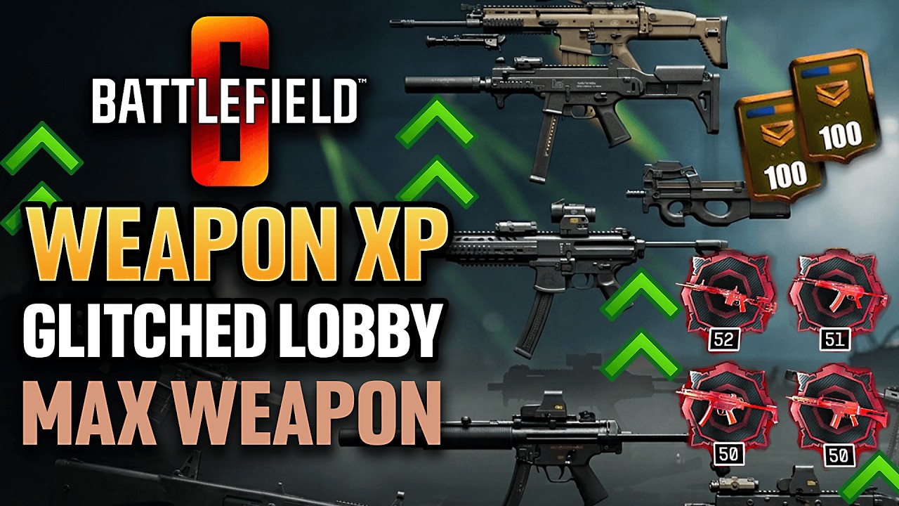 🤞BATTLEFIELD 6 WEAPON XP FARM 🤞| SOLO WEAPON LEVELING! FAST!