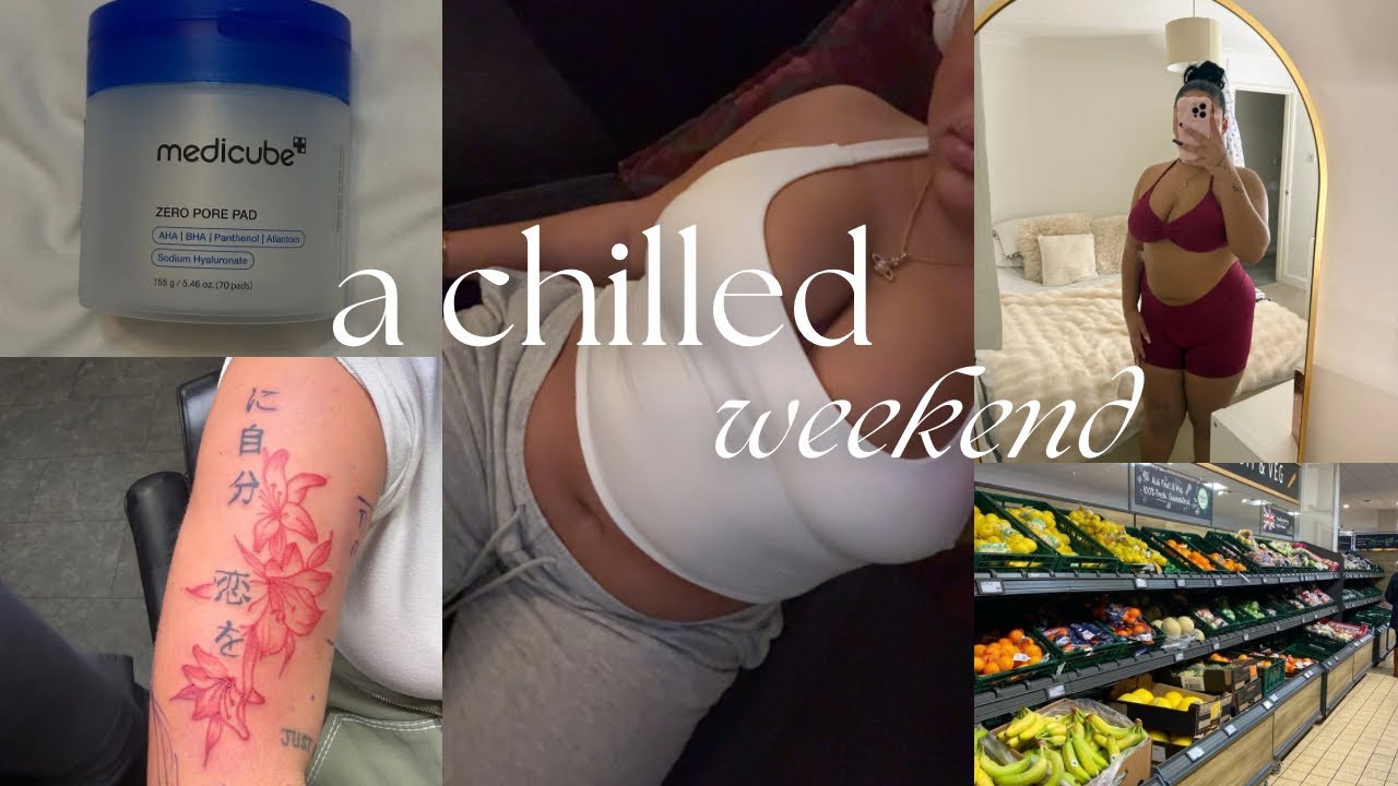 a cozy chill weekend in my life☁️