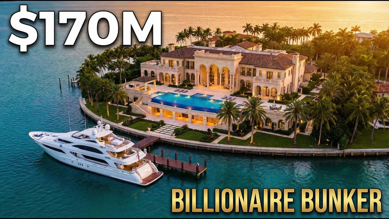 $170M Miami Mega Mansion &mdash; Inside the Billionaire Bunker of Indian Creek