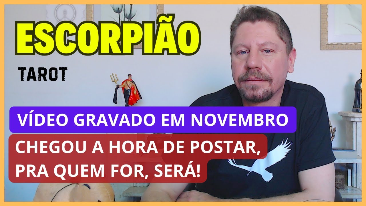ESCORPI&Atilde;O TAROT ♏  O QUE EST&Aacute; SENDO MOVIMENTADO NO OCULTO &Eacute; MUITO MAIOR DO QUE VOC&Ecirc; V&Ecirc;!