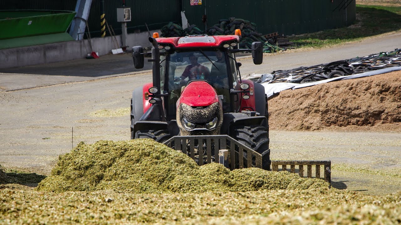 NEW HOLLAND FR850 & CASE IH OPTUM 300 CVX | Case IH & Steyr Tractors | SILAGE