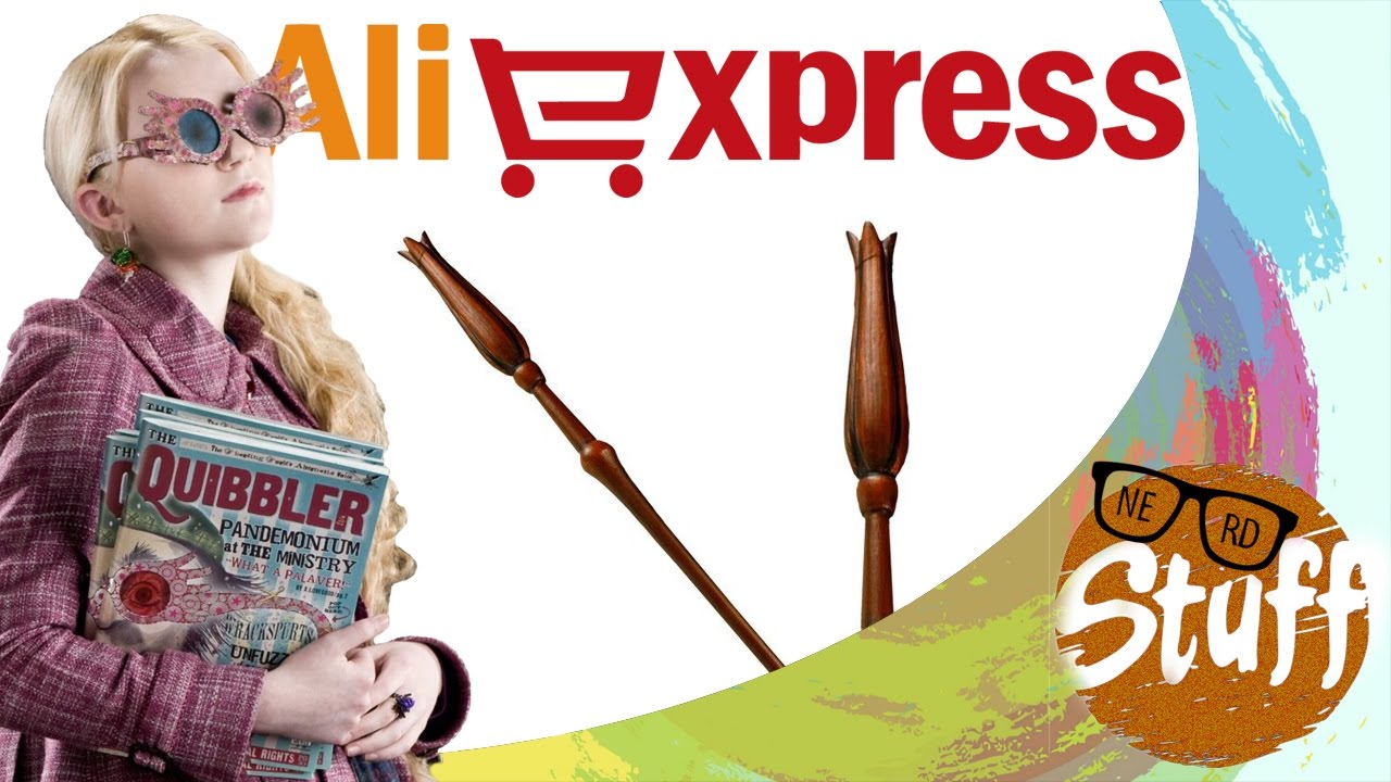 HARRY POTTER: Aliexpress - Bacchetta di Luna Lovegood