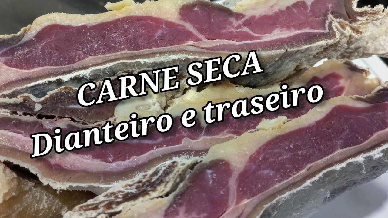COMO FAZER CARNE SECA EM CASA - JABÁ - TRASEIRO E DIANTEIRO