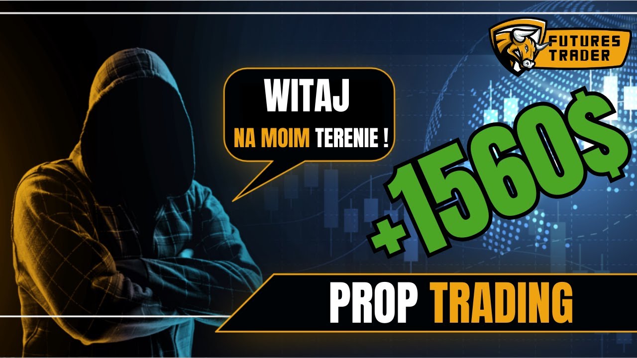 Prop Trading Live  +1560$ | NQ/MNQ Dzień 7