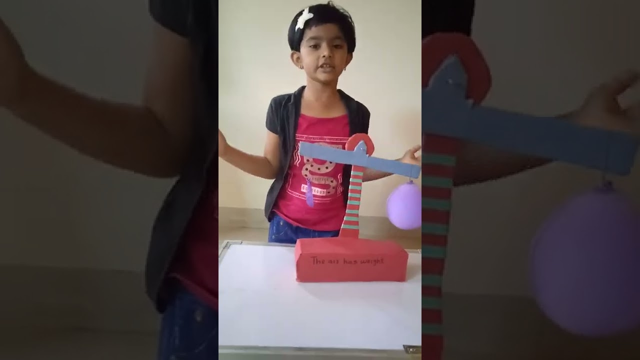 Science day project ,First standard #science #scienceday #scienceproject #kidsprojects