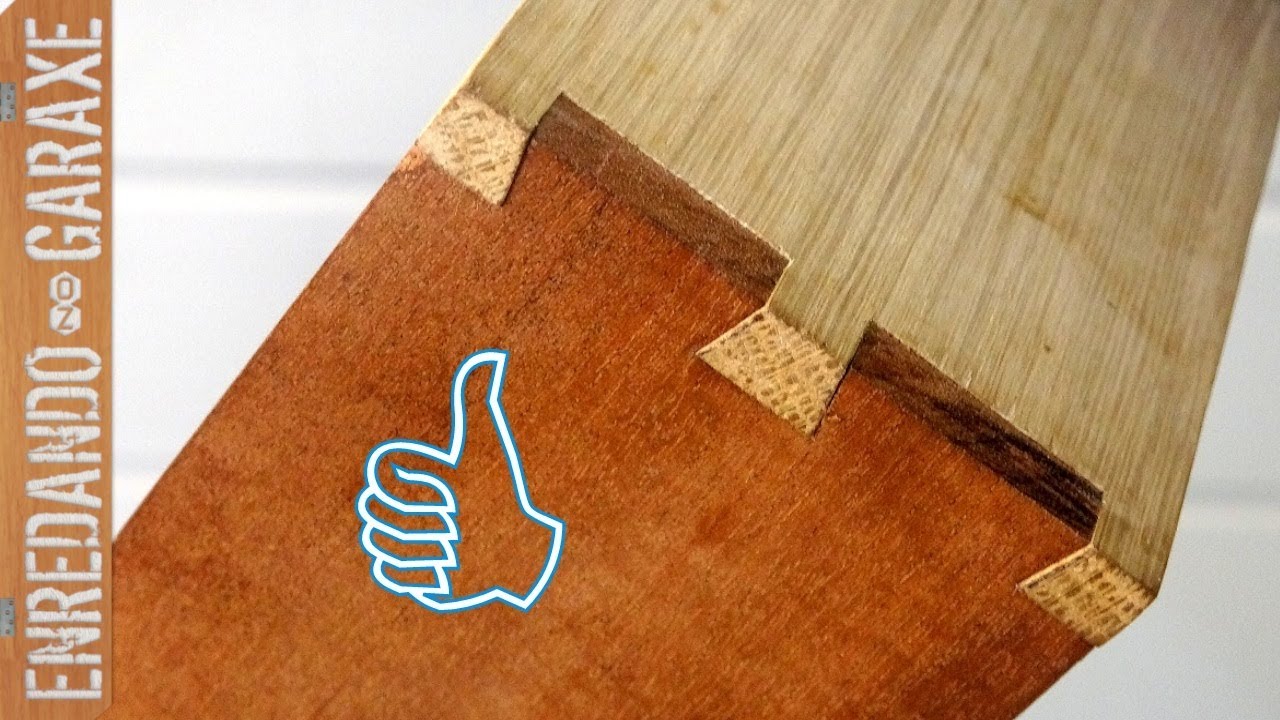 Sistema combinado para fresar ensambles de cola de milano en madera