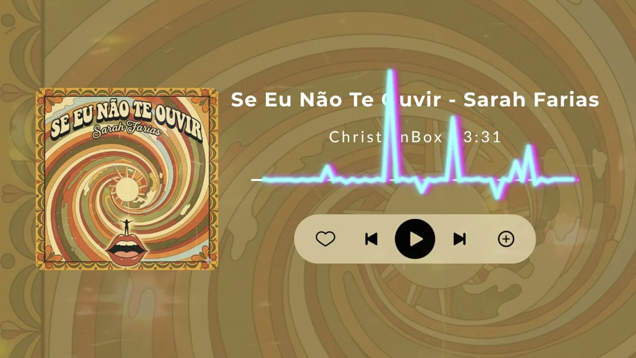 Se Eu Não Te Ouvir - Sarah Farias - Remake  anos 60/70