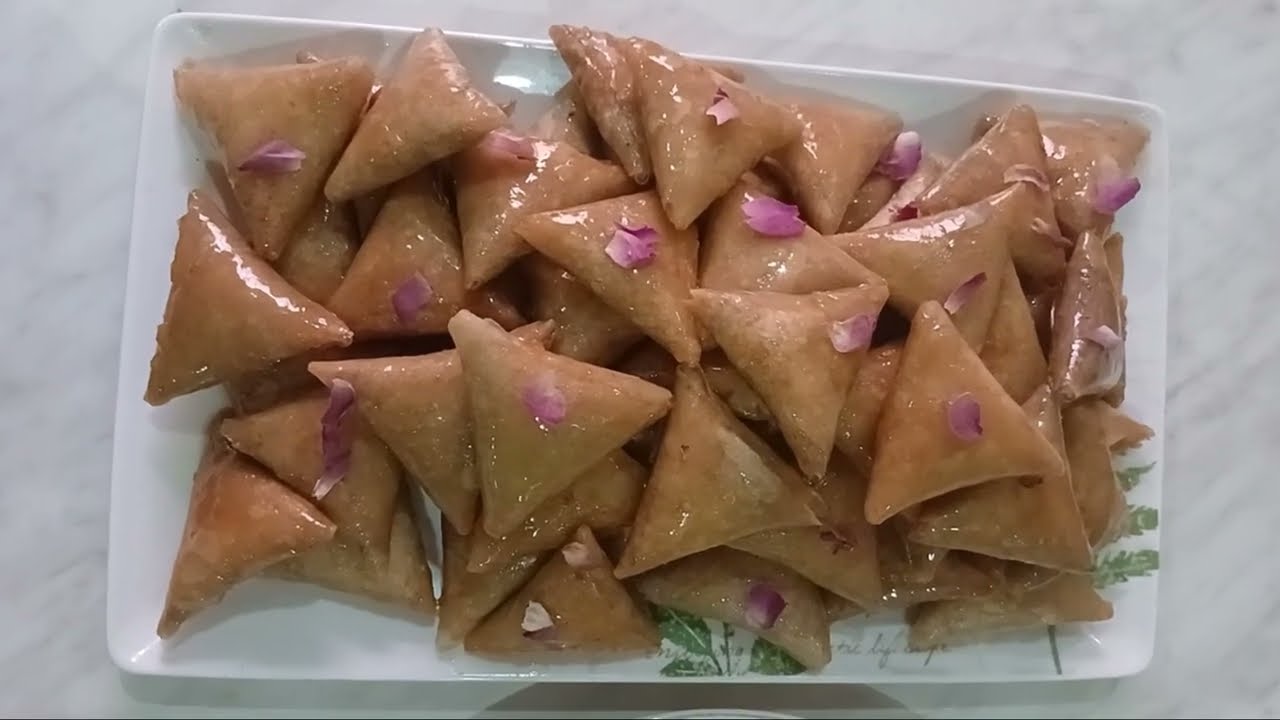 بريوات باللوز هشاشين او شاربين العسل طريقة سهلة ومبسطة
