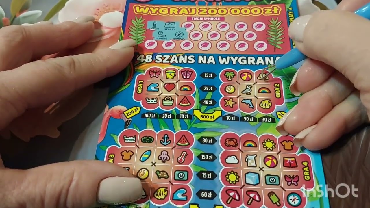 zdrapki #742💥Zdrapki +losy 👍💥nie est źle 😉Zapraszam do oglądania 💖💃