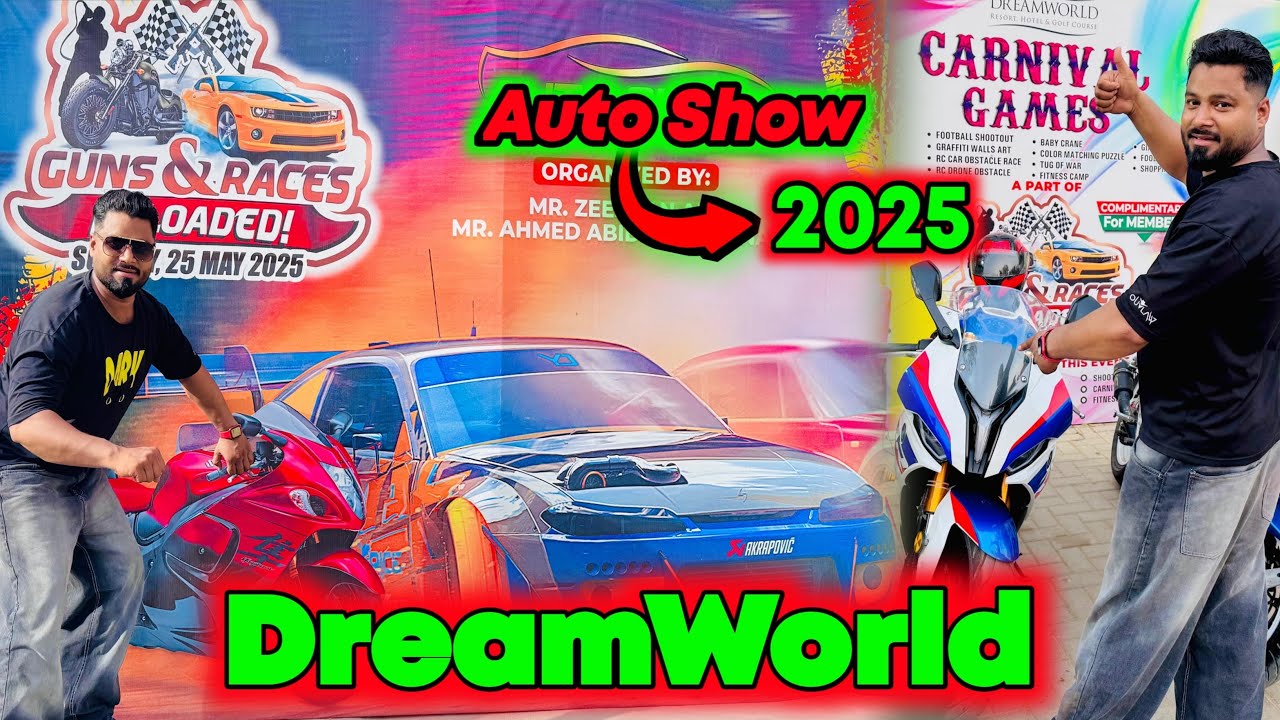 7 Sal Bad | Auto Show Kara He Ham Ne Dream World Me Sare Dost Aye | Apni Super Bike | Super Car Leke