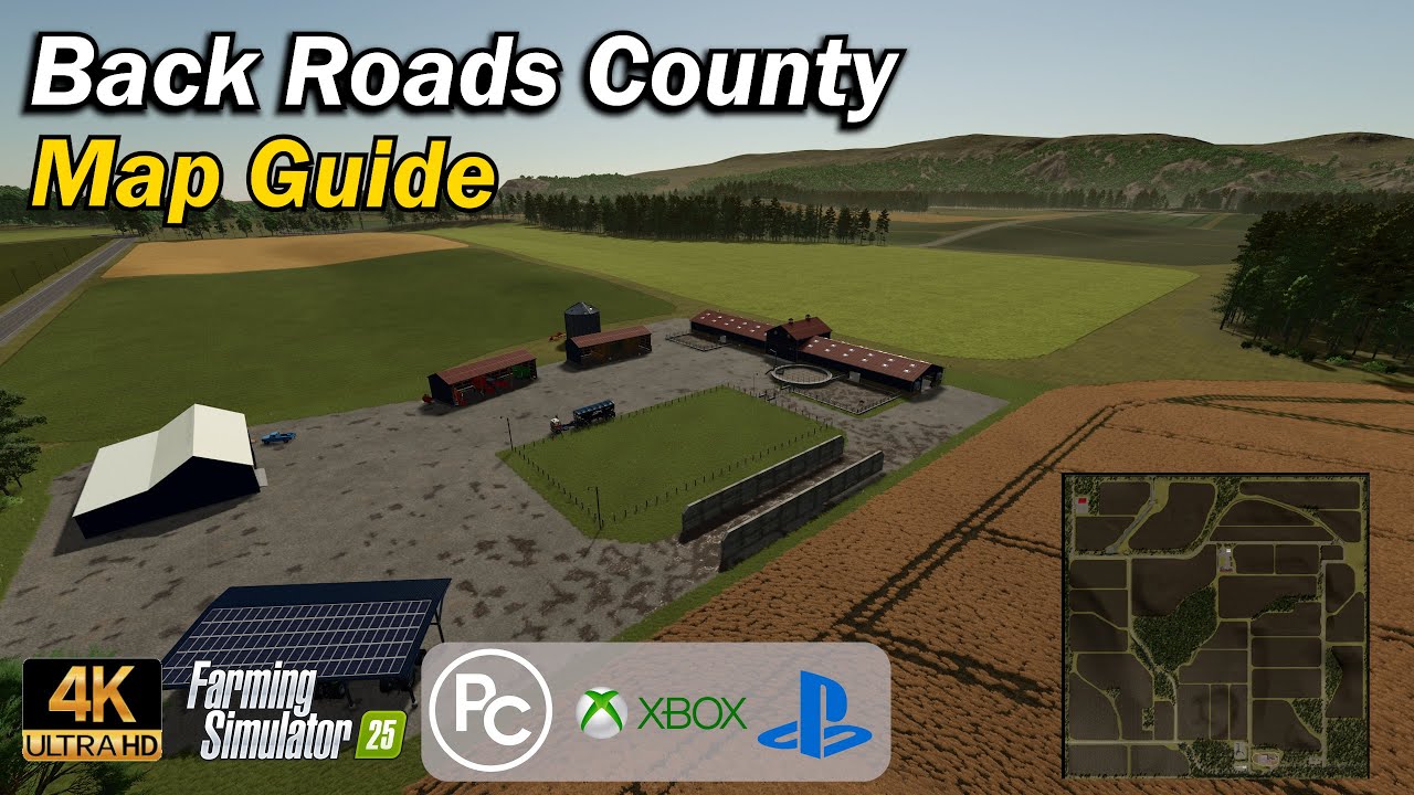 Back Roads County | Map Guide | Farming Simulator 25