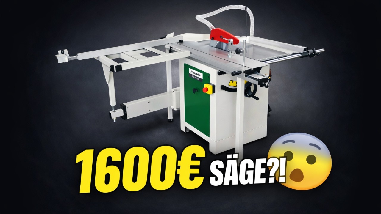 Meine neue Formatkreissäge: Günstig, aber gut? | Holzstar FKS 255-1300