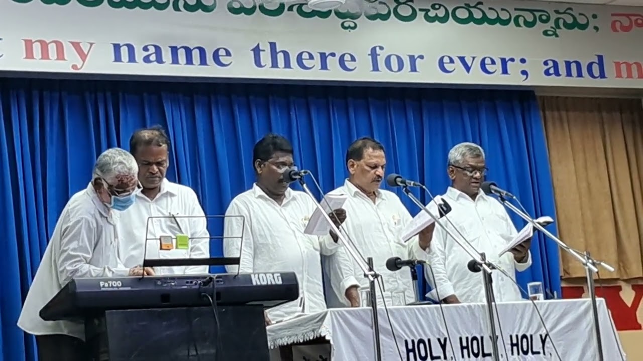 ALL INDIA GOD SERVANT'S MEETING AT HEBRON Hyderabad .యేసుక్రీస్తు ని మంచి శిష్యులముగా