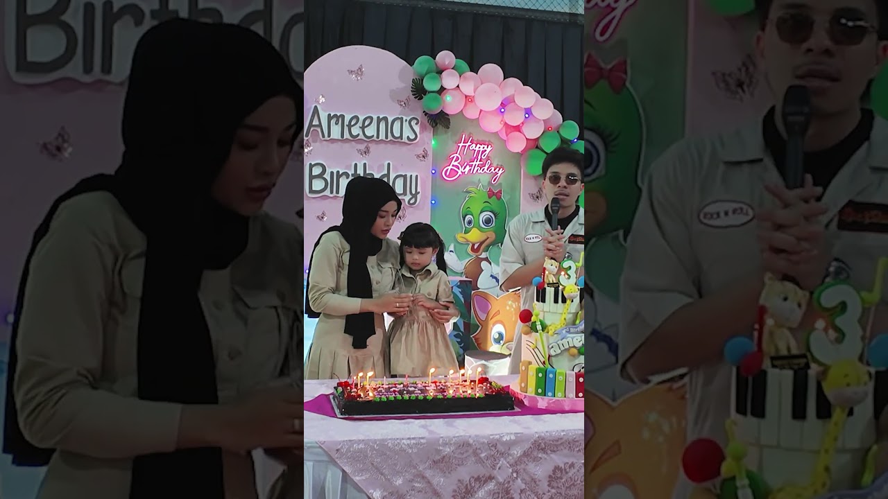 Selamat Ulang Tahun Ameena Hanna Nur Atta