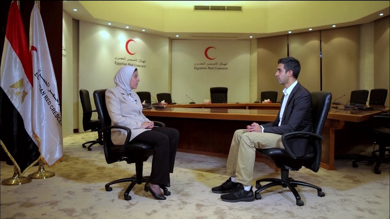 Exclusive 1 on 1 with the CEO of the Egyptian Red Cross (ERC)