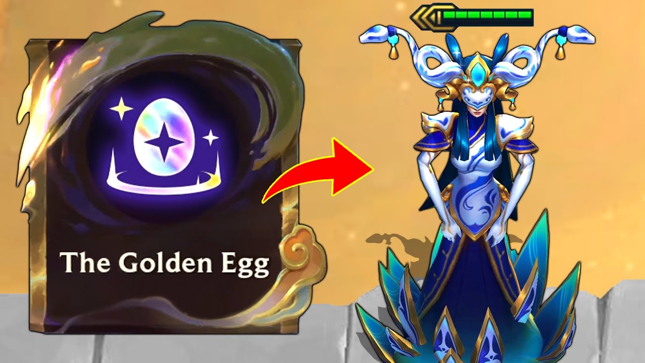 I got The Golden Egg into 3 star Lissandra 1v9... ⭐⭐⭐