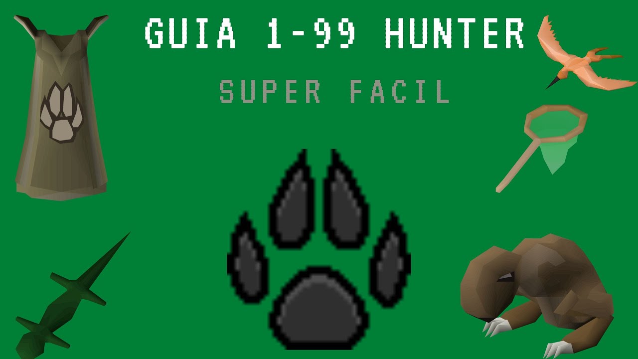 OSRS COMO SUBIR DE 1 A 99 HUNTER OLD SCHOOL RUNESCAPE