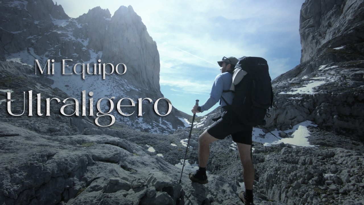 La Mochila para pasar 40 días Solo por los Pirineos - Transpirenaica GR11