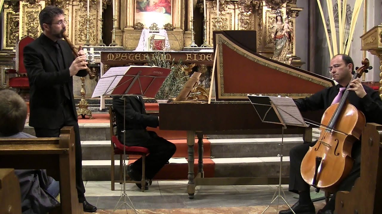 G. F. Haendel. Recorder Sonata in G minor, HWV 360