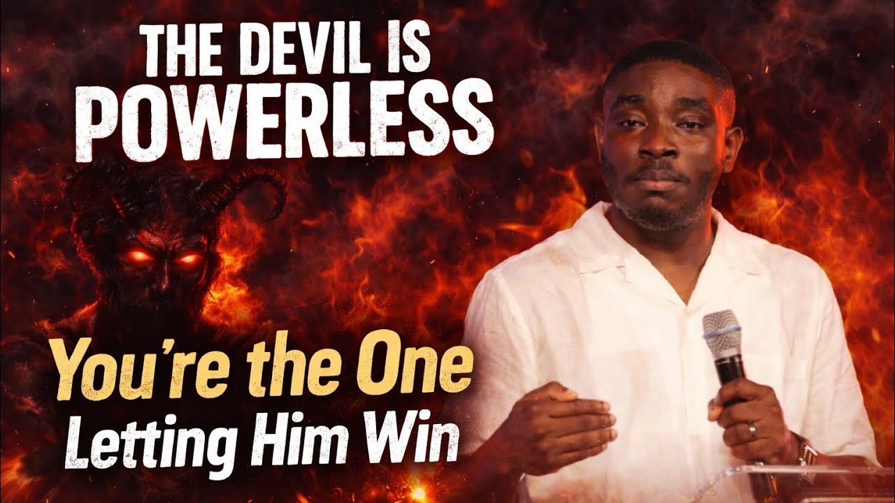 THE DEVIL IS POWERLESS YOU'RE THE ONE LETTING HIM WIN😱||PASTOR DOLAPO LAWAL@PastorDolapoLawal