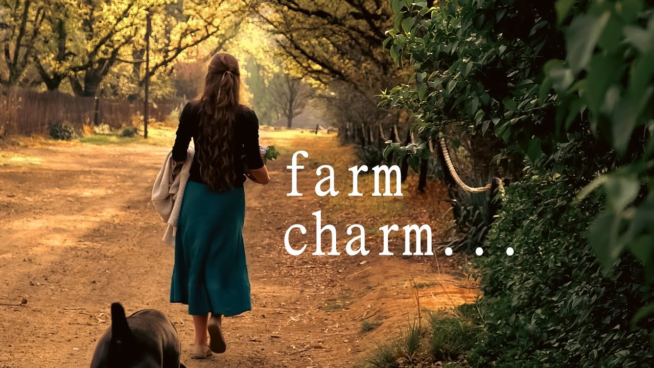 FARM CHARM - a slow day at the cottage on the farm