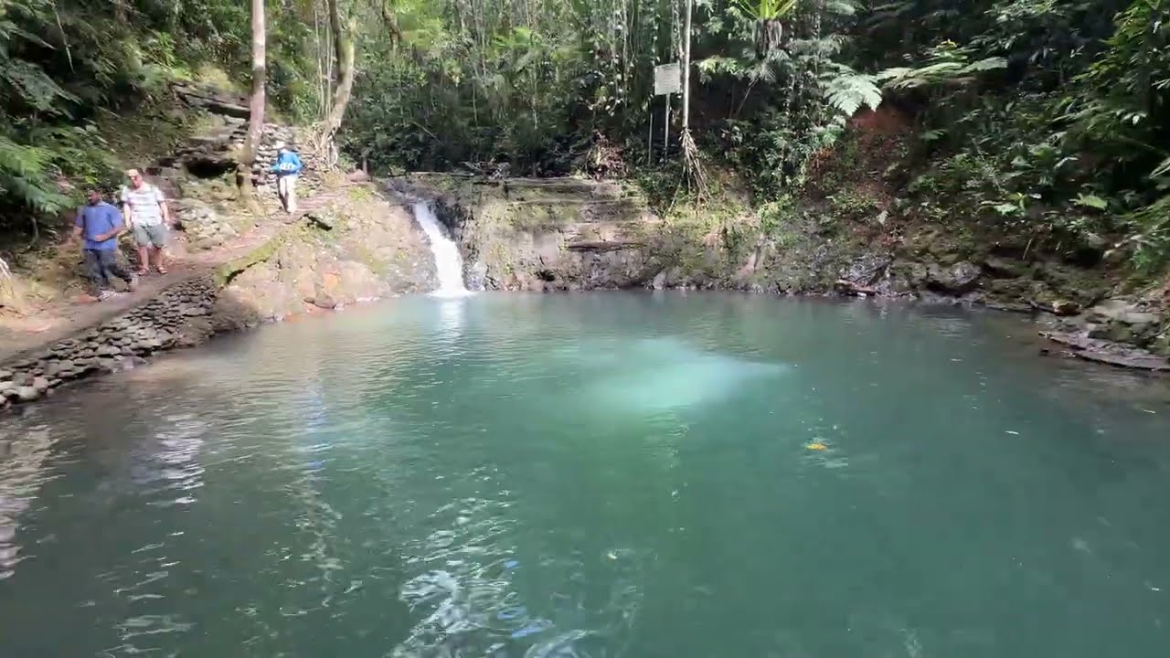 Colo-I-Suva Forest Park 2024 lower falls Suva Fiji Princess Cruises