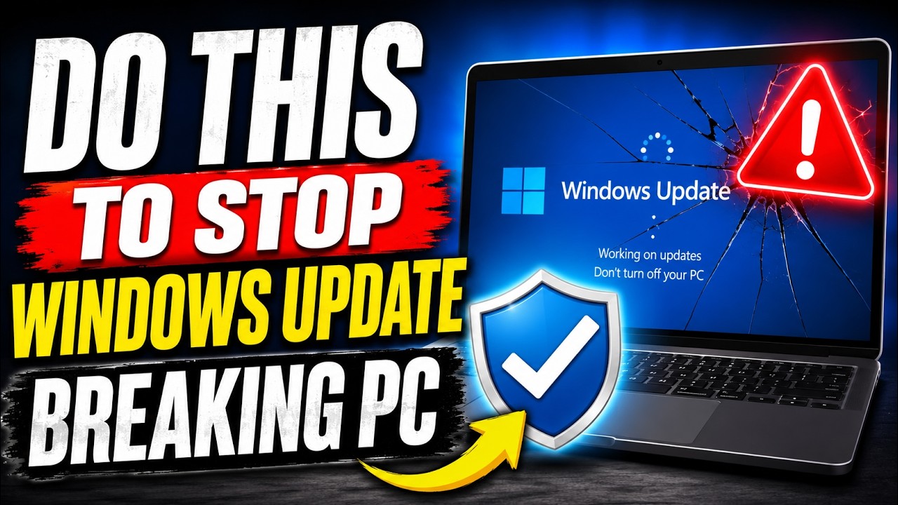 Do This To Stop Window Update Breaking PC