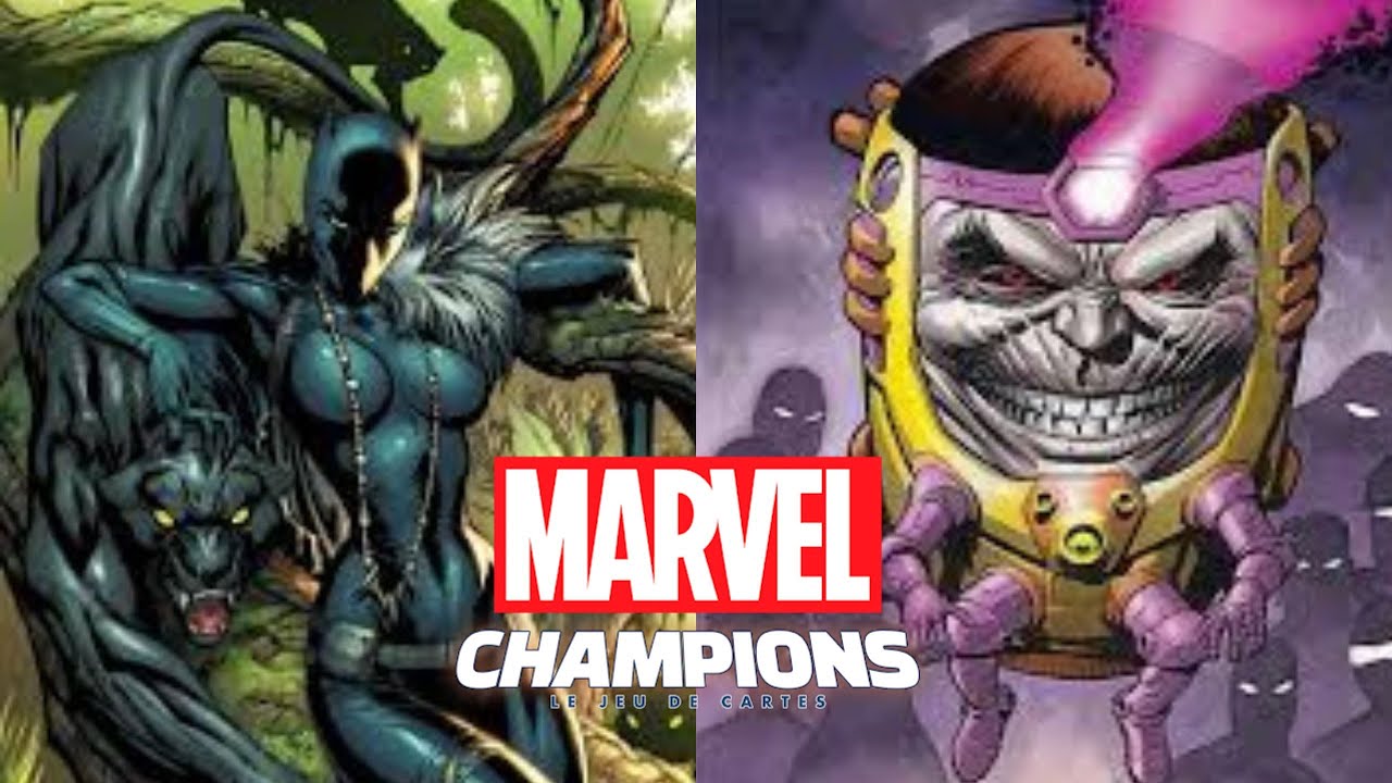 Marvel champions: Shuri black panther  préconstruit VS M.O.D.O.K(A)