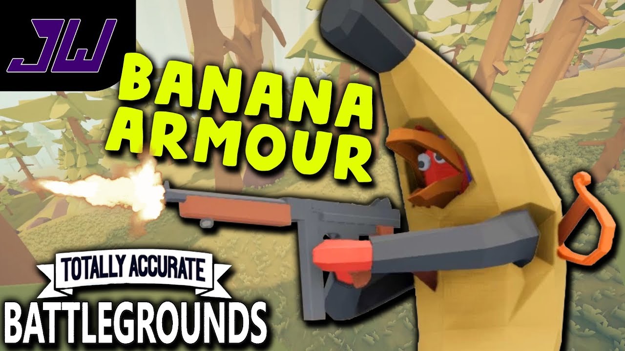 BANANA ARMOUR! The BEST Armour in TABG! | Totally Accurate Battlegrounds TABG Gameplay | Episode 4