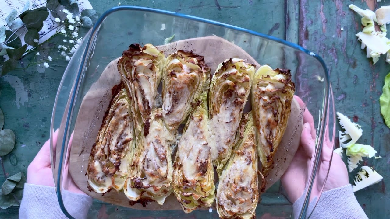 Spitzkohl im Backofen - einfaches Rezept mit wenig Aufwand