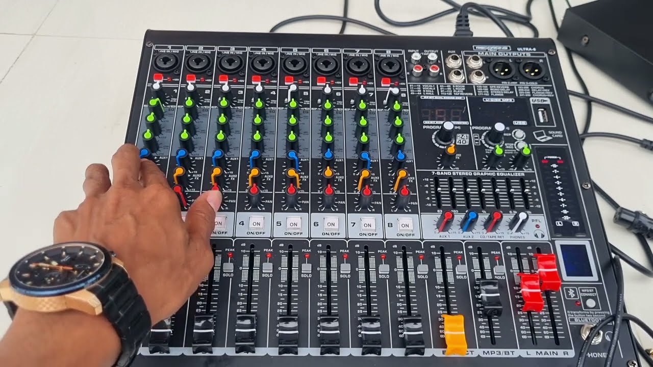 Review Mixer 8 Channel Recording Tech Ultra 8 super halus Vocal Nyess berasa