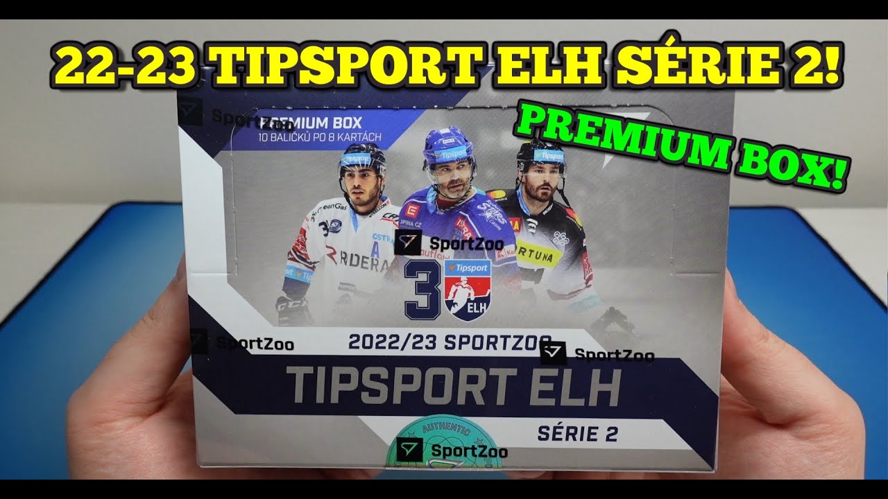 TIPSPORT ELH 22-23 SÉRIE 2 PREMIUM BOX: Hokejové kartičky od SportZoo!