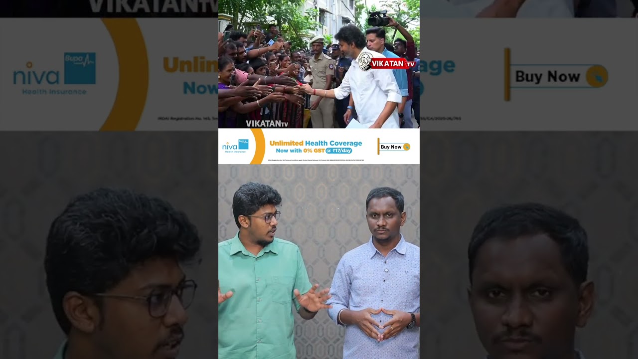CM Vijay Serves Breakfast To TN Students As He Launches Kamarajar Breakfast Scheme