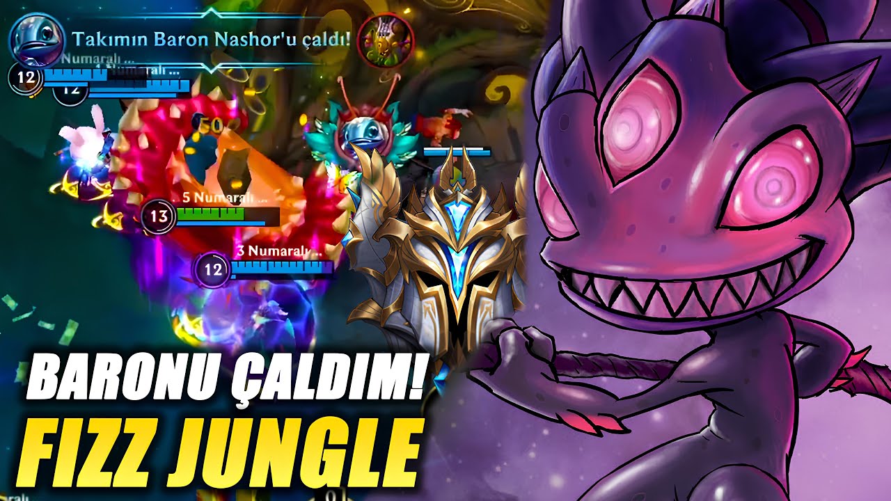 SUR VERDİREN FIZZ JUNGLE PERFORMANS HALA OYUN TAŞIYOR! WILD RIFT