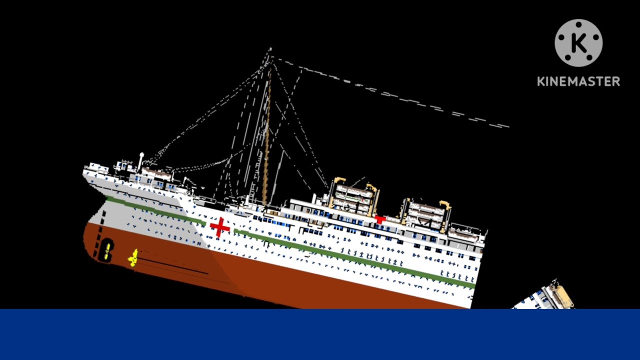 BRITANNIC BREAK-UP AND GOING VERTICAL LIKE TITANIC (My Most Popular Video!)