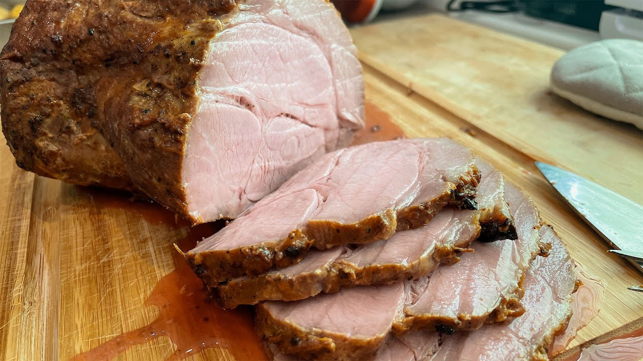Schweinebraten im Backofen bei 100 Grad