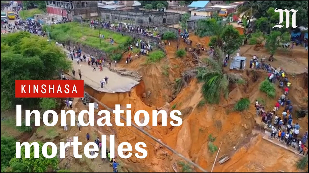 Kinshasa : inondations meurtrières après des pluies torrentielles