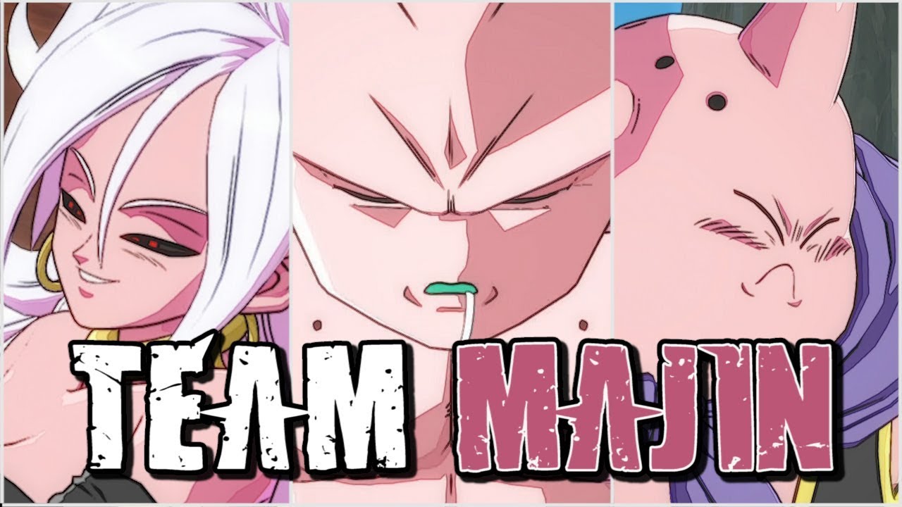 [Obsolete]【DBFZ v1.13】 Team Majin Combo Video
