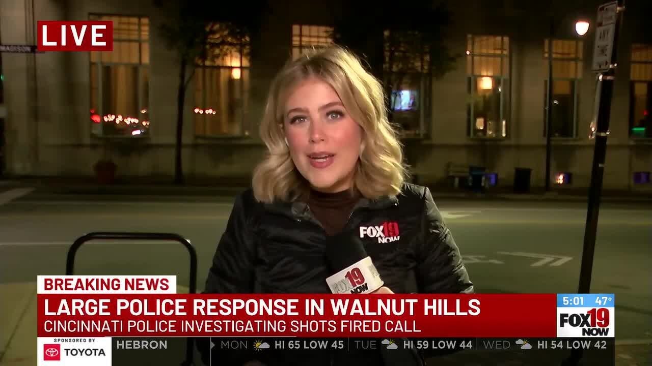 'Shots fired in the vicinity of police'