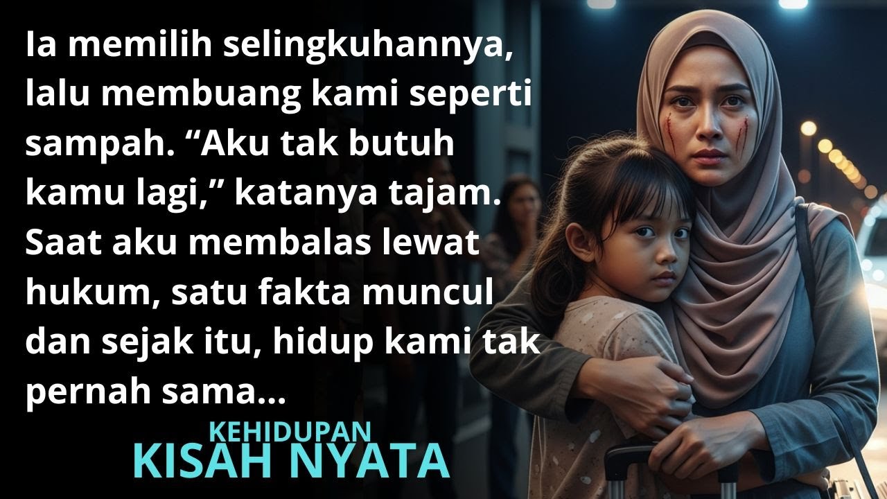 SUAMI BUANG AKU DAN ANAK DI TOL DEMI PELAKOR, KUVIRALKAN BIAR MASUK PENJARA BERSAMA PILIHANNYA ITU