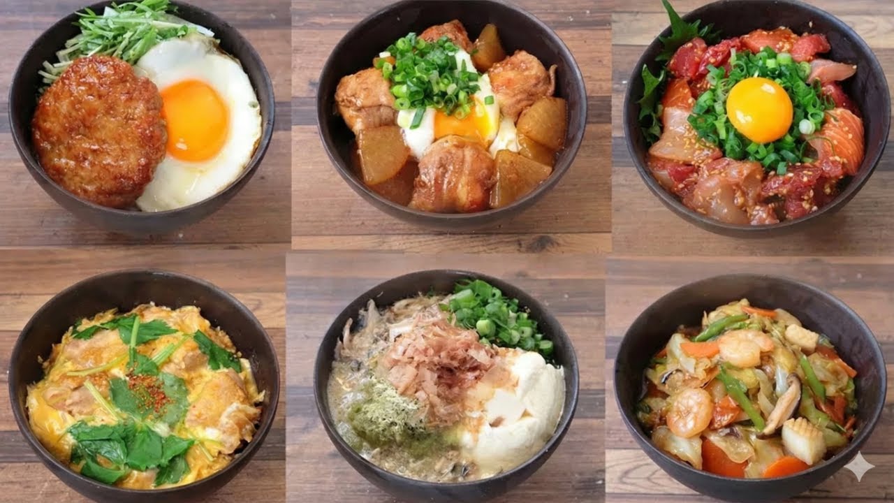 【完全保存版】肉・魚・野菜を網羅！自慢の「どんぶりレシピ」10選｜ランチや夕飯の献立に