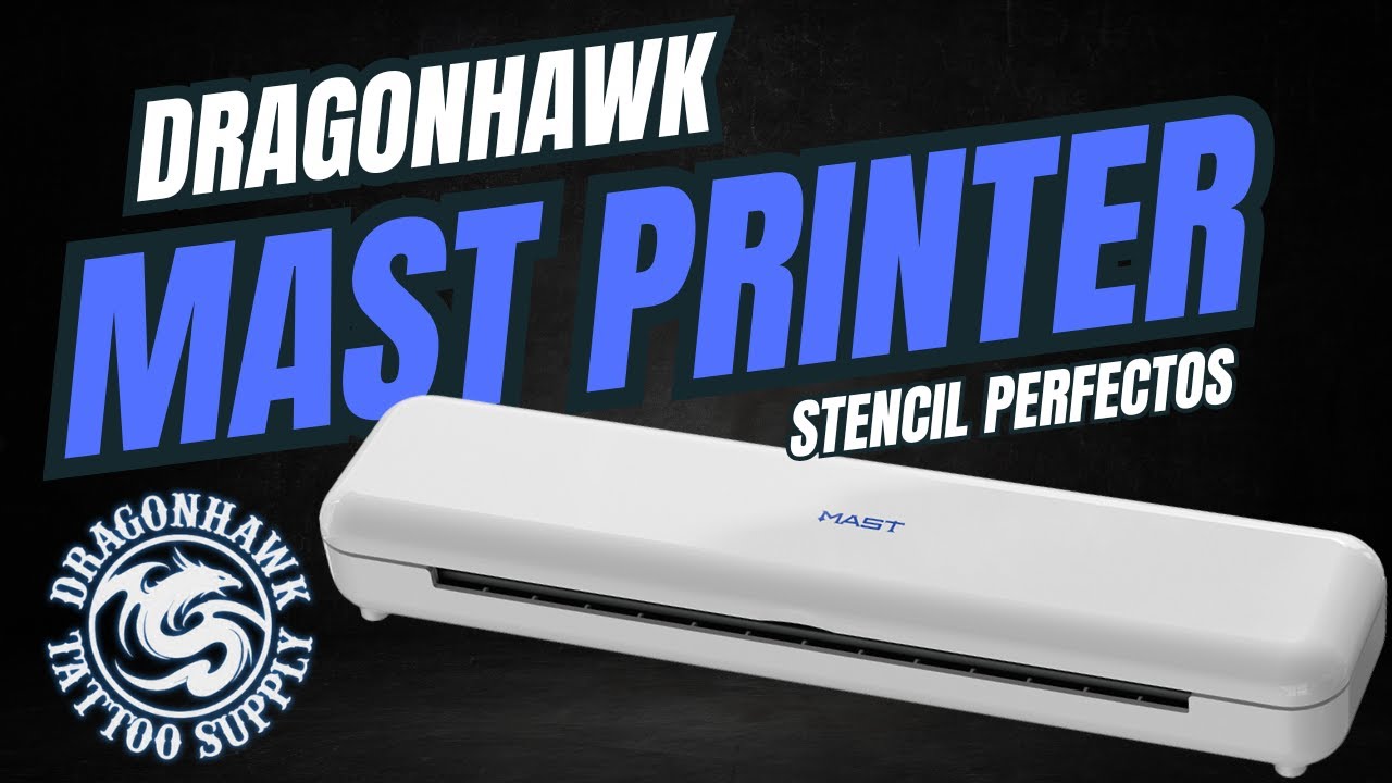 NUEVA DRAGONHAWK Thermal Printer! TATTOO PRINTER | MEJOR que Phomemo M08F?